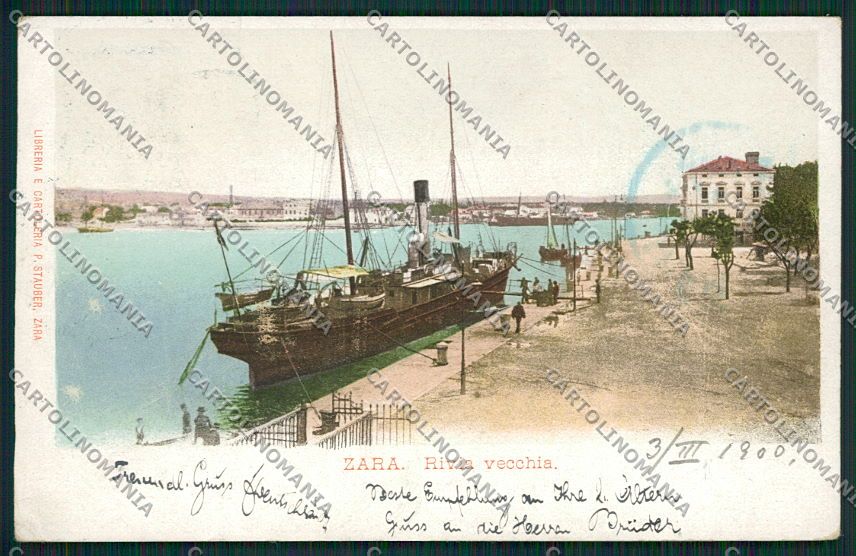 Croazia Croatia Zara cartolina RB5339 – fronte