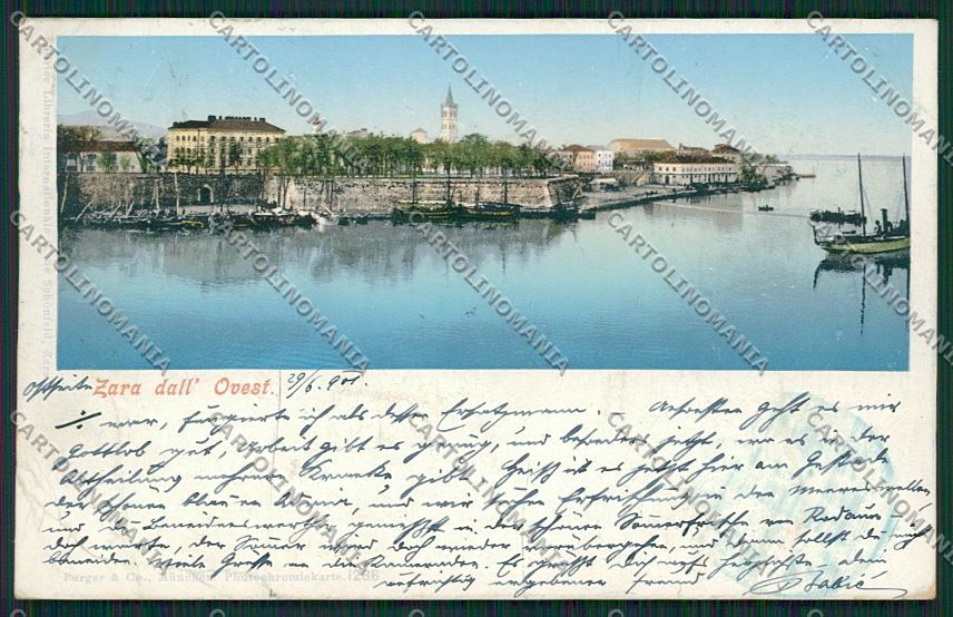 Croazia Croatia Zara cartolina RB5344 – fronte