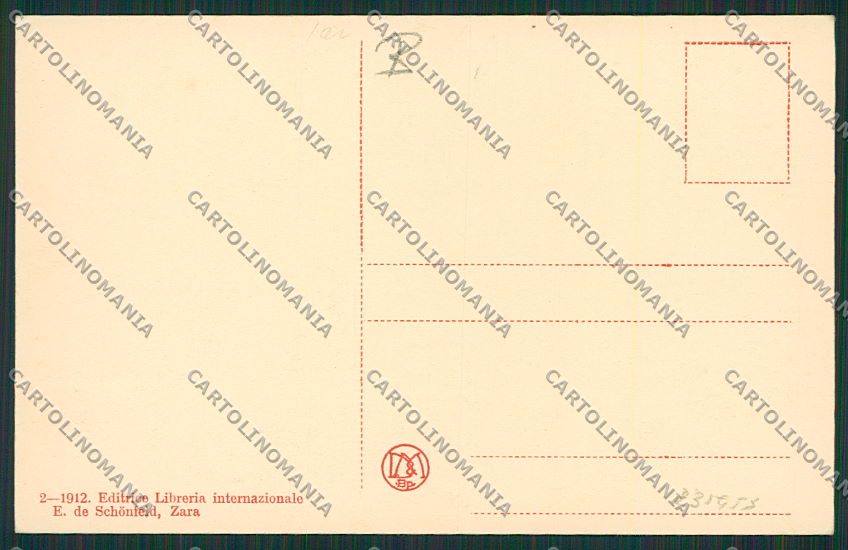 Croazia Croatia Zara Porta cartolina RB5366 – retro