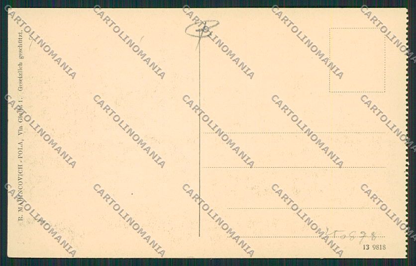 Croazia Croatia Zara cartolina RB5372 – retro