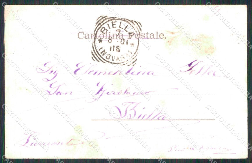 Savona Alassio Saluto da Riviera di Ponente ABRASA cartolina RB5416 – retro