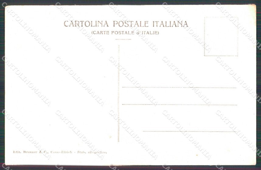 Savona Alassio Villa dei Fiori Brunner 7021 cartolina RB5424 – retro