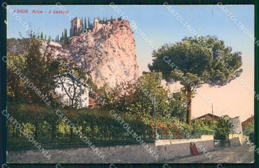 Trento Arco Castello cartolina RB5445 – fronte