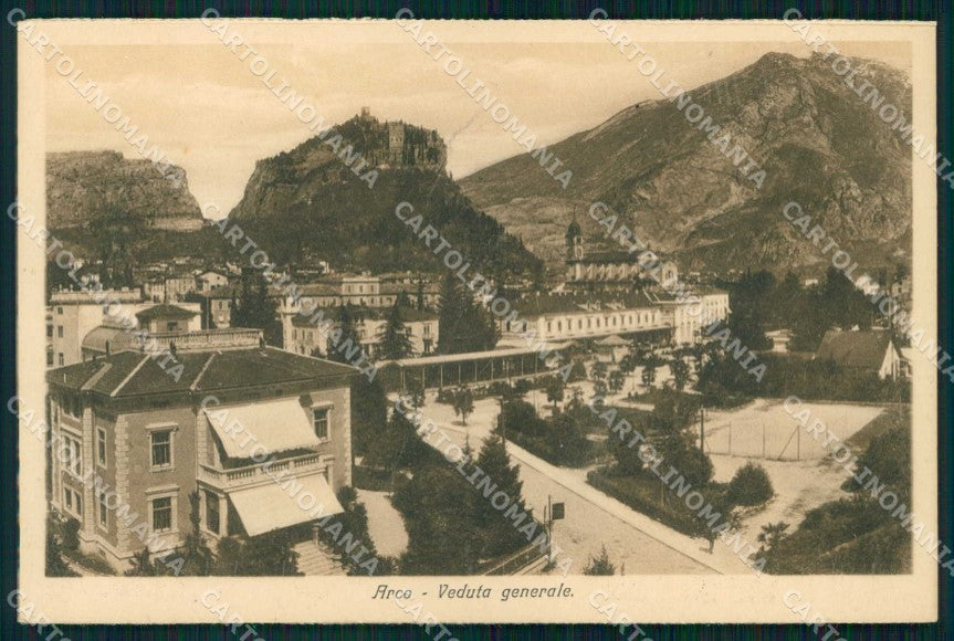 Trento Arco Veduta Generale cartolina RB5449 – fronte