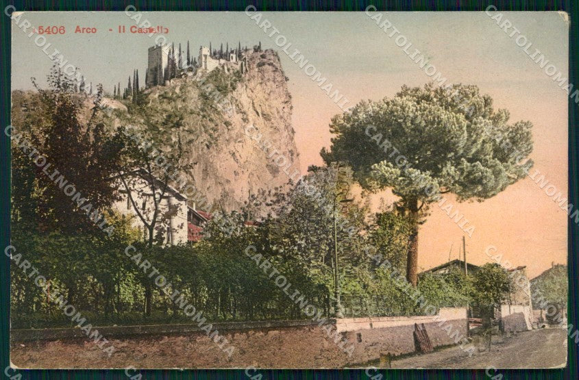 Trento Arco Castello cartolina RB5459 – fronte