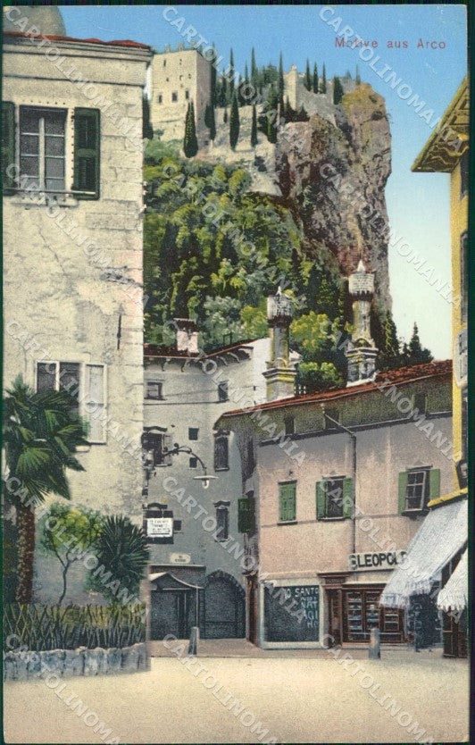 Trento Arco Castello Motivo cartolina RB5467 – fronte