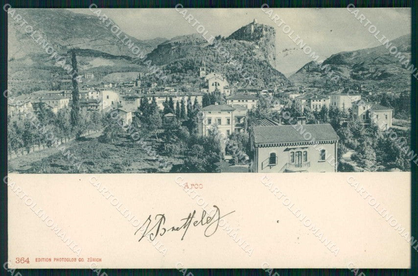 Trento Arco Veduta Generale Castello cartolina RB5474 – fronte