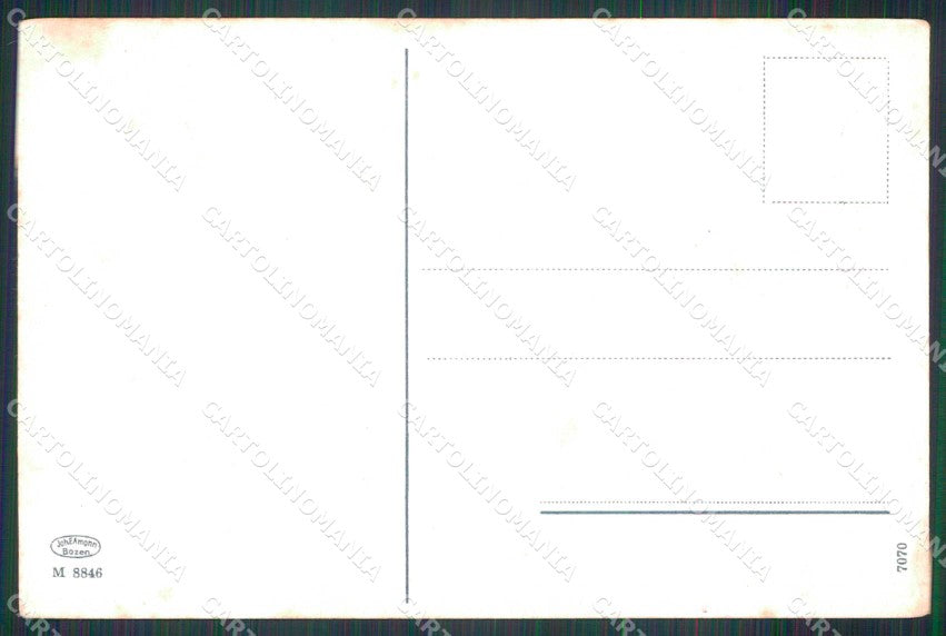 Trento Arco Parco per Cure Termali Castello cartolina RB5479 – retro