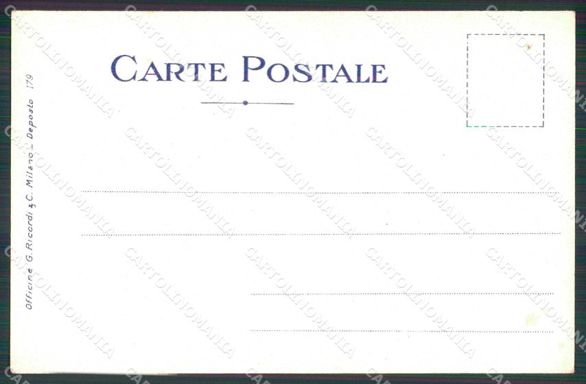 Agrigento Città Tempio di Castore Polluce Wieland cartolina RB5484 – retro