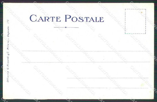 Agrigento Città Tempio di Castore Polluce Wieland cartolina RB5484 – retro