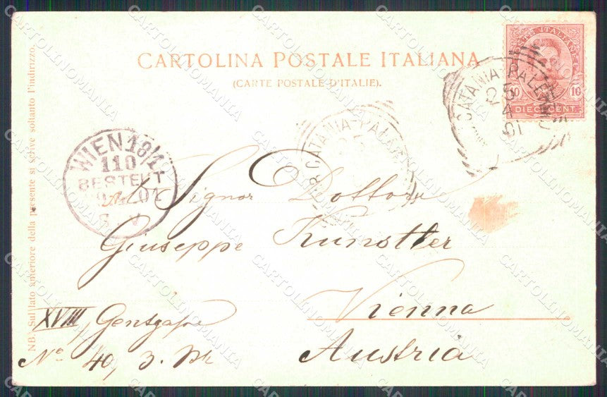Agrigento Città Chiesa San Niccolò Trenkler 4056 cartolina RB5487 – retro