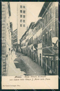 Arezzo Città Corso Vittorio Emanuele Fernet Branca cartolina RB5501 – fronte