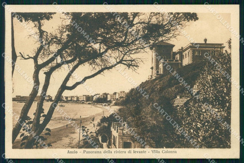 Roma Anzio Riviera di Levante Villa Colonna cartolina RB5506 – fronte