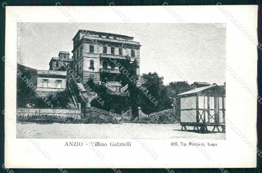 Roma Anzio Villino Gabrielli cartolina RB5511 – fronte