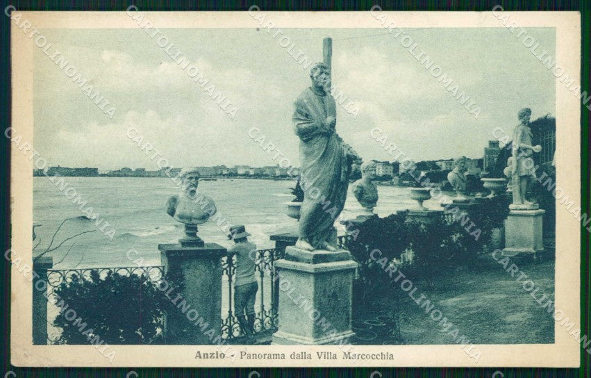 Roma Anzio Veduta da Villa Marcocchia cartolina RB5515 – fronte