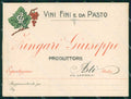 Asti Città Vini da Pasto Listino Prezzi Pubblicitaria FG cartolina RB5538 – fronte
