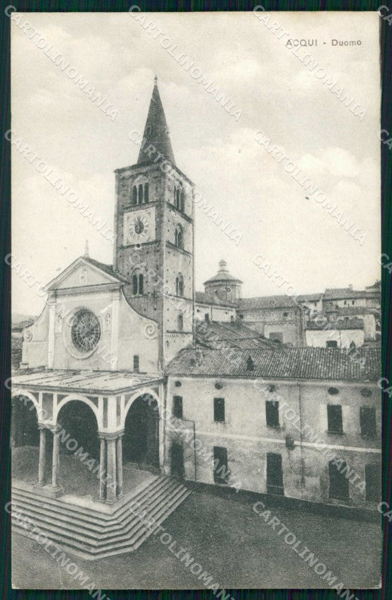 Alessandria Acqui Terme Duomo cartolina RB5545 – fronte