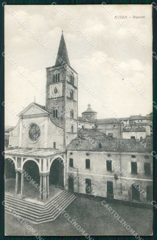 Alessandria Acqui Terme Duomo cartolina RB5545 – fronte