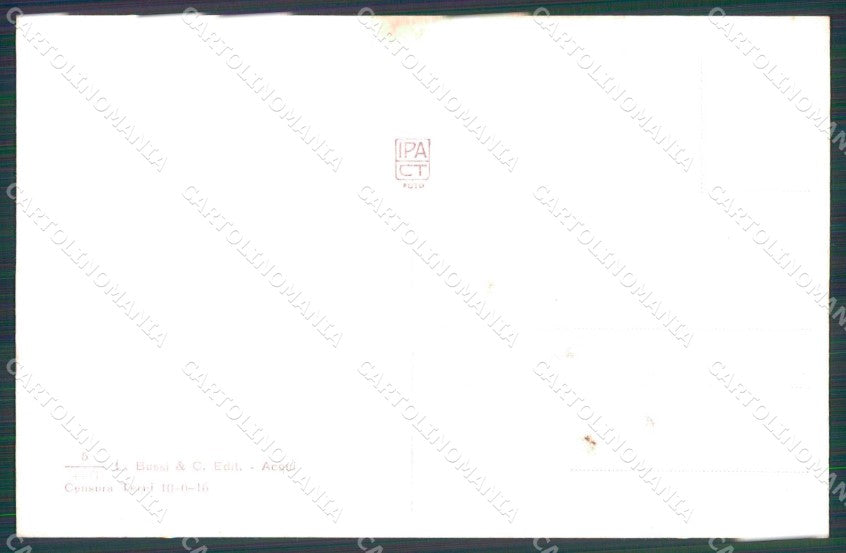 Alessandria Acqui Terme Duomo cartolina RB5545 – retro