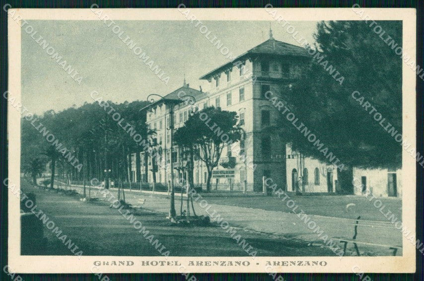Genova Arenzano Grand Hotel Arenzano cartolina RB5562 – fronte