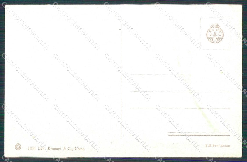 Aosta Città Torre del Lebbroso SCOLLATA Brunner 4880 cartolina RB5570 – retro
