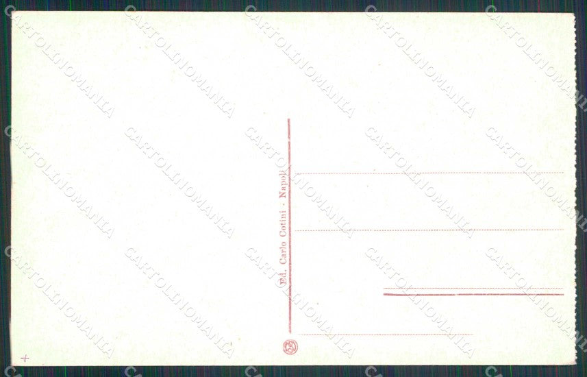 Salerno Amalfi Veduta dall'ex Convento dei Cappuccini cartolina RB5577 – retro