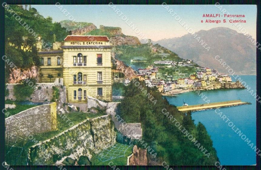 Salerno Amalfi Albergo Santa Caterina Alterocca 192 cartolina RB5584 – fronte
