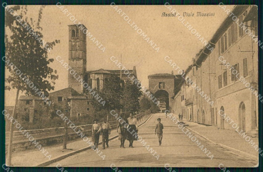 Perugia Assisi Viale Mazzini cartolina RB5588 – fronte