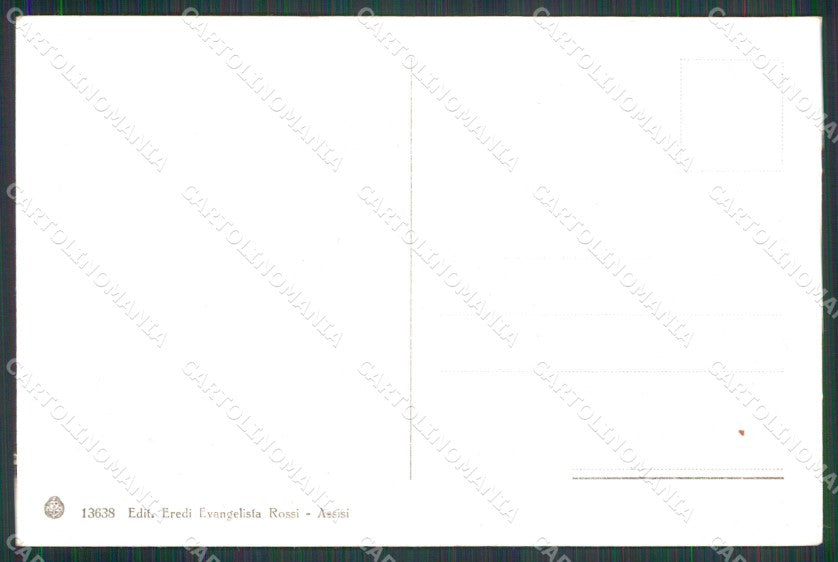 Perugia Assisi Fontana Brunner 13638 cartolina RB5591 – retro