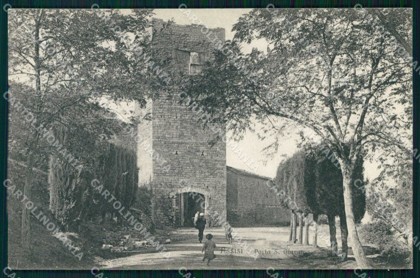 Perugia Assisi Porta San Giacomo Brunner 13641 cartolina RB5593 – fronte