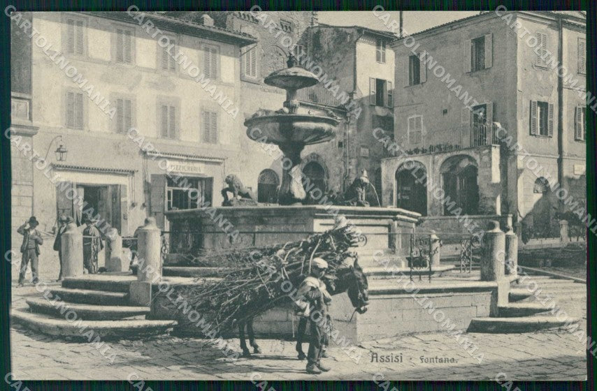 Perugia Assisi Fontana Brunner 13638 cartolina RB5596 – fronte