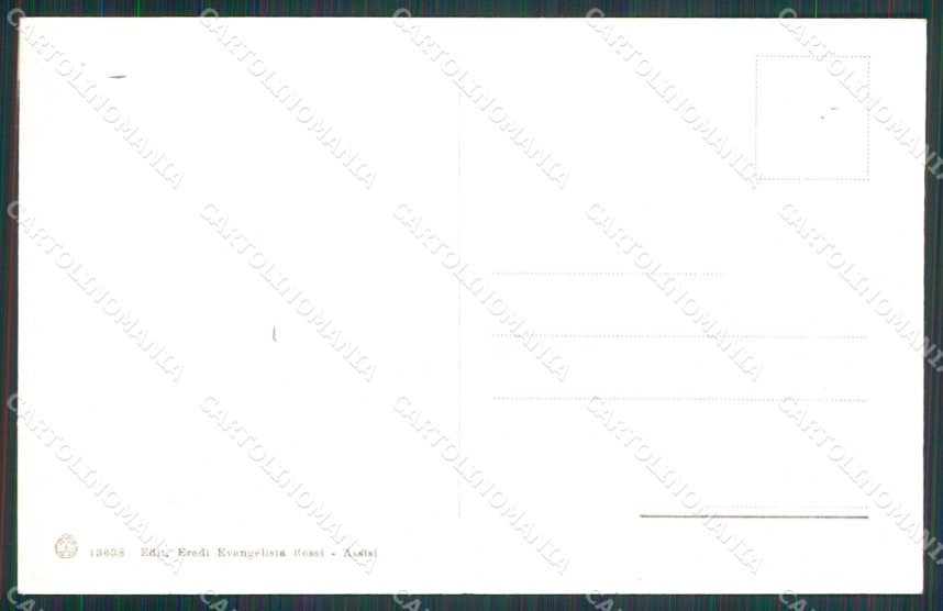 Perugia Assisi Fontana Brunner 13638 cartolina RB5596 – retro