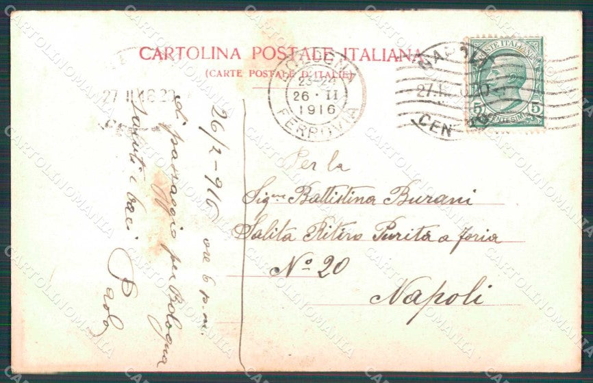 Perugia Assisi Piazza Vitt Eman II Modiano 6781 cartolina RB5597 – retro