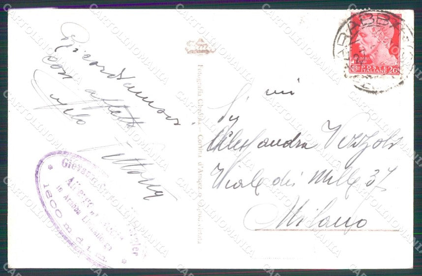 Belluno Livinallongo del Col di Lana Arabba Sci Foto cartolina RB5602 – retro