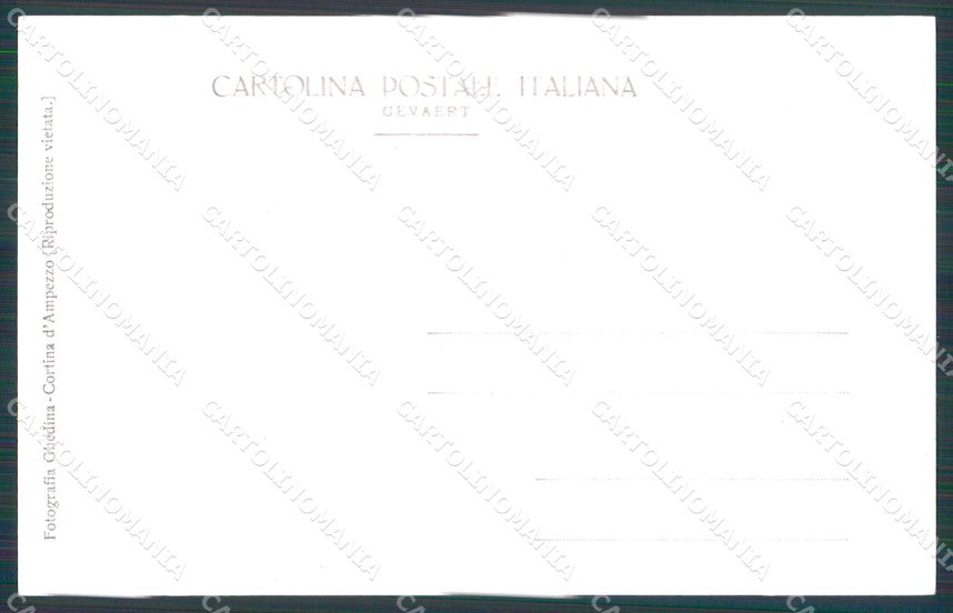 Belluno Livinallongo del Col di Lana Arabba Foto cartolina RB5603 – retro