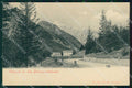 Belluno Cortina d'Ampezzo Strada per Ospedale cartolina RB5606 – fronte