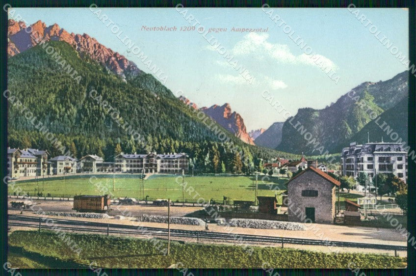 Bolzano Dobbiaco Stazione cartolina RB5608 – fronte