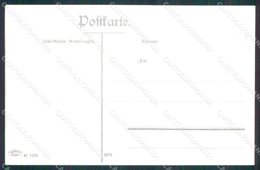 Bolzano Dobbiaco Carbonin Monte Piano cartolina RB5609 – retro