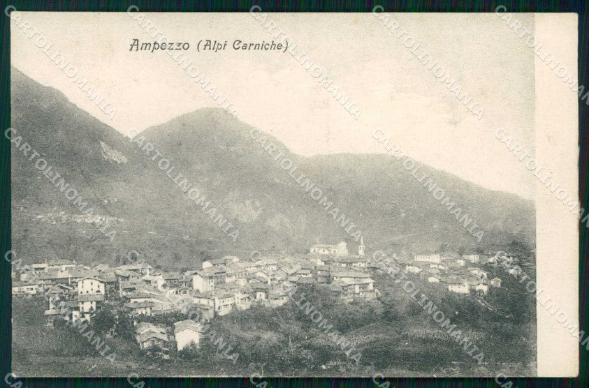 Udine Ampezzo Alpi Carniche cartolina RB5612 – fronte