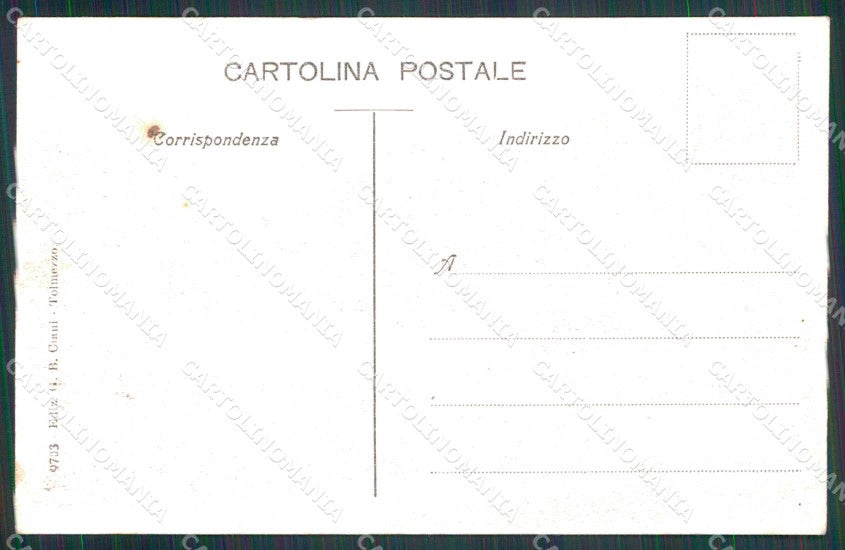 Udine Ampezzo Alpi Carniche cartolina RB5612 – retro