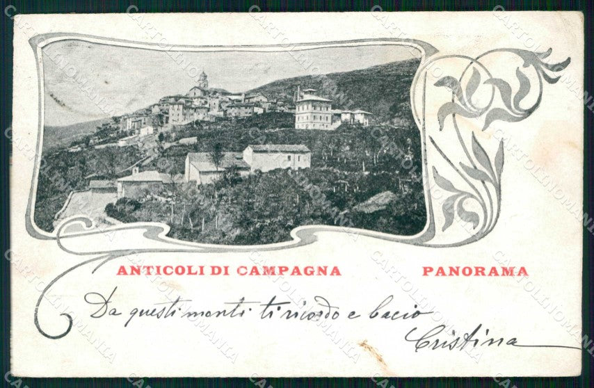 Frosinone Fiuggi Veduta Generale cartolina RB5621 – fronte