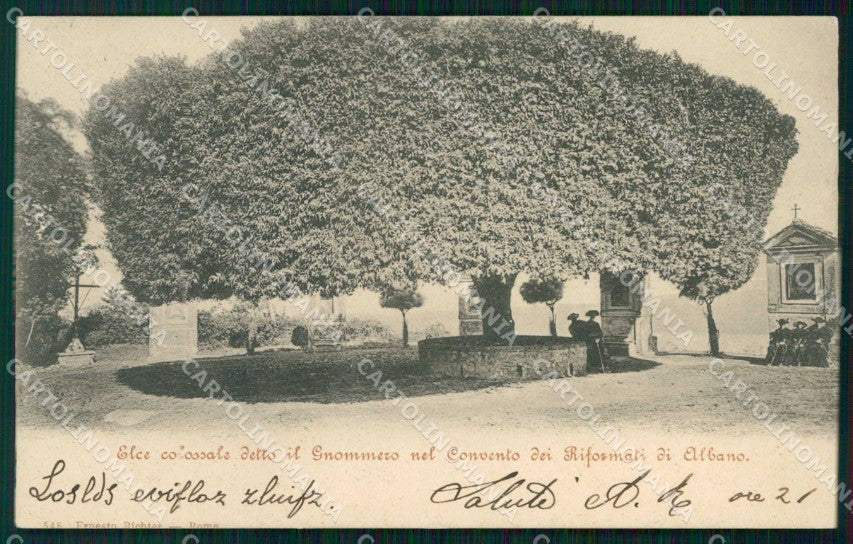 Roma Albano Laziale Elce Colossale Convento dei Riformati cartolina RB5623 – fronte