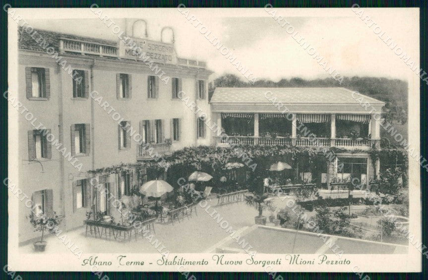 Padova Abano Terme Stabilimento Nuove Sorgenti cartolina RB5642 – fronte