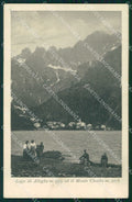 Belluno Alleghe Lago Monte Civetta Breveglieri 867 cartolina RB5651 – fronte