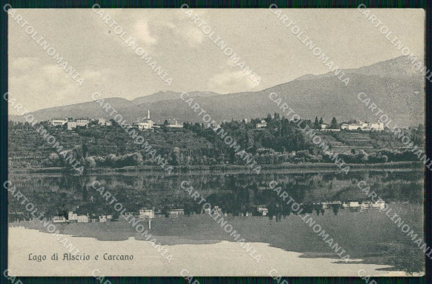Como Alserio Carcano Lago cartolina RB5657 – fronte