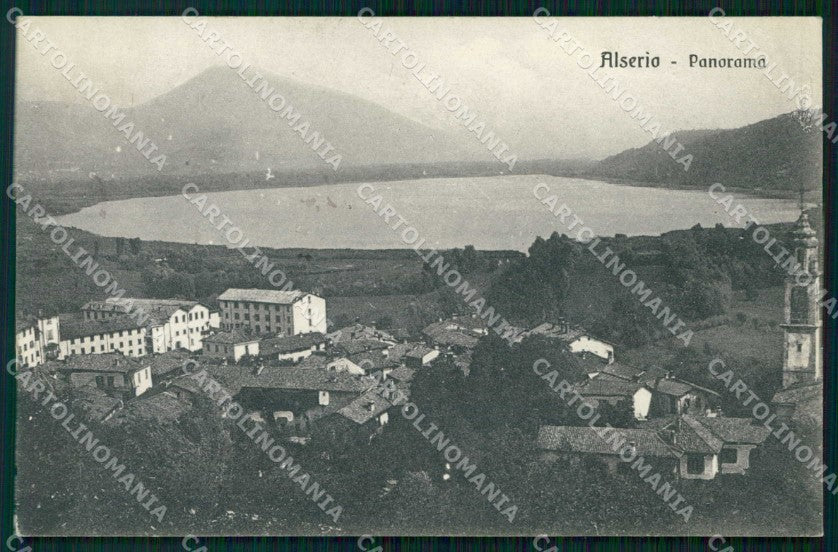 Como Alserio Veduta Generale Lago cartolina RB5660 – fronte