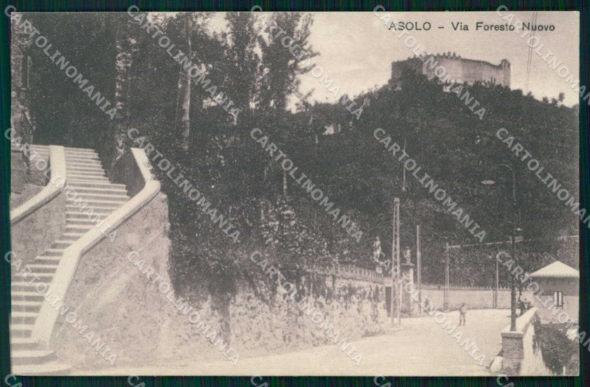 Treviso Asolo Via Foresto Nuovo cartolina RB5667 – fronte
