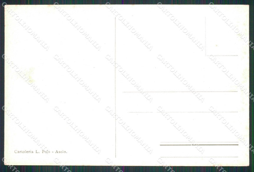 Treviso Asolo Veduta Generale cartolina RB5668 – retro