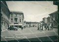 Milano Abbiategrasso Piazza Castello Benzinaio PIEGHE FG Foto cartolina RB5684 – fronte