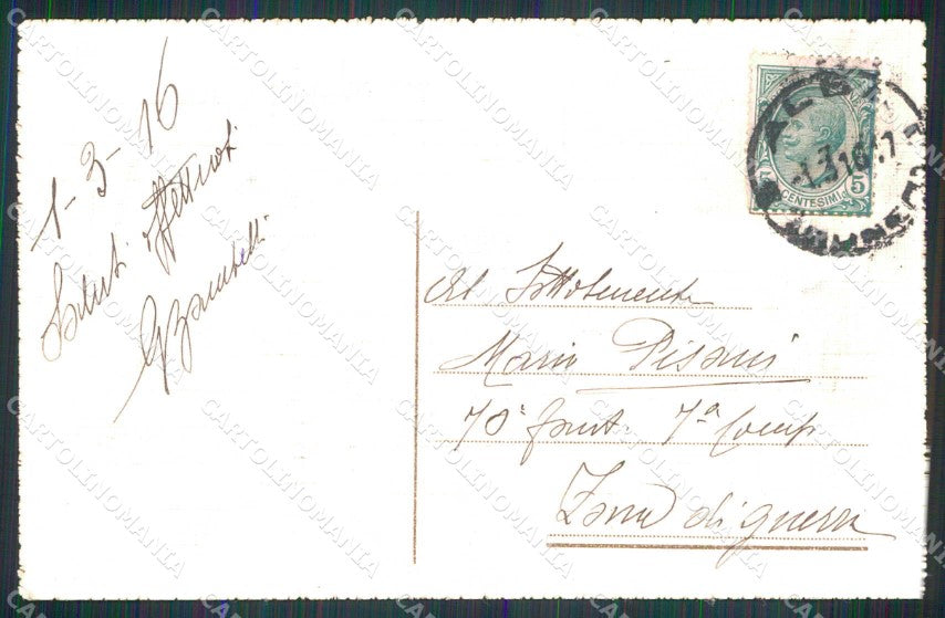 Cuneo Alba Poesia di Leopardi cartolina RB5702 – retro